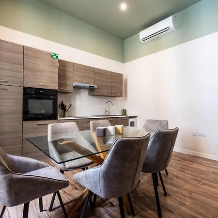 公寓 Elegant 3 Bed In With Small Backyard 斯利马